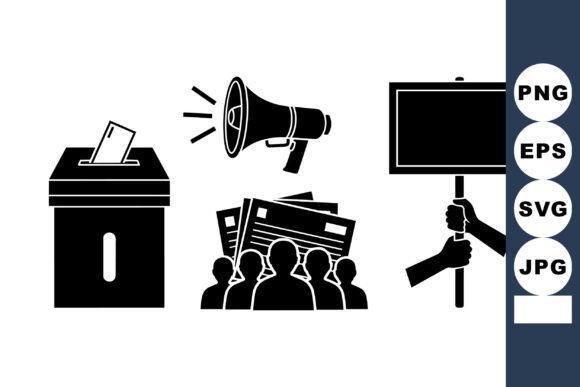 Download Protest Activism Vector Icons - Activism Collection