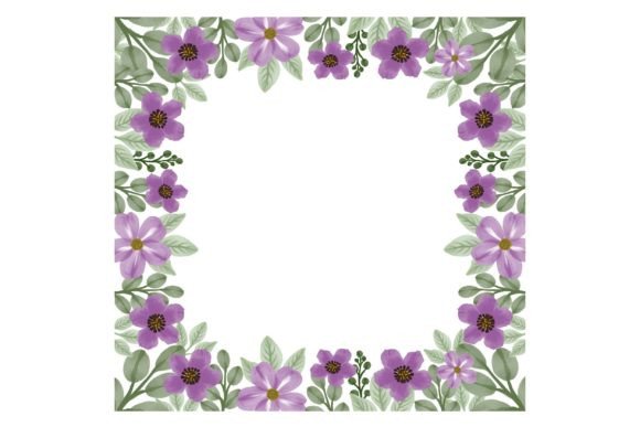 Download Purple Floral Watercolor - Purple floral Collection